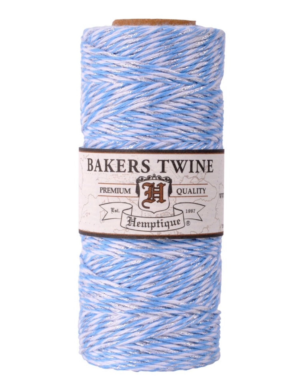 Hemptique Cotton Bakers Twine 2-Ply Spools Eco Friendly Sustainable Naturally Grown Jewelry Bracelet Making Paper Crafting Scrapbooking Bookbinding Mixed Media Crocheting Macrame Seasonal Holiday Gift Wrapping Outdoor Gardening